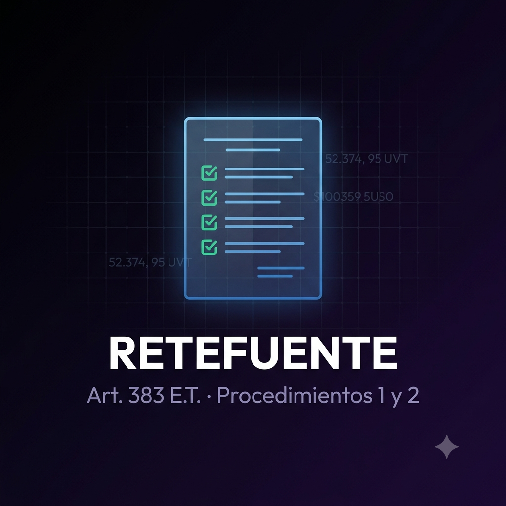 Depurador Retefuente — Retención en la Fuente Laboral 2026